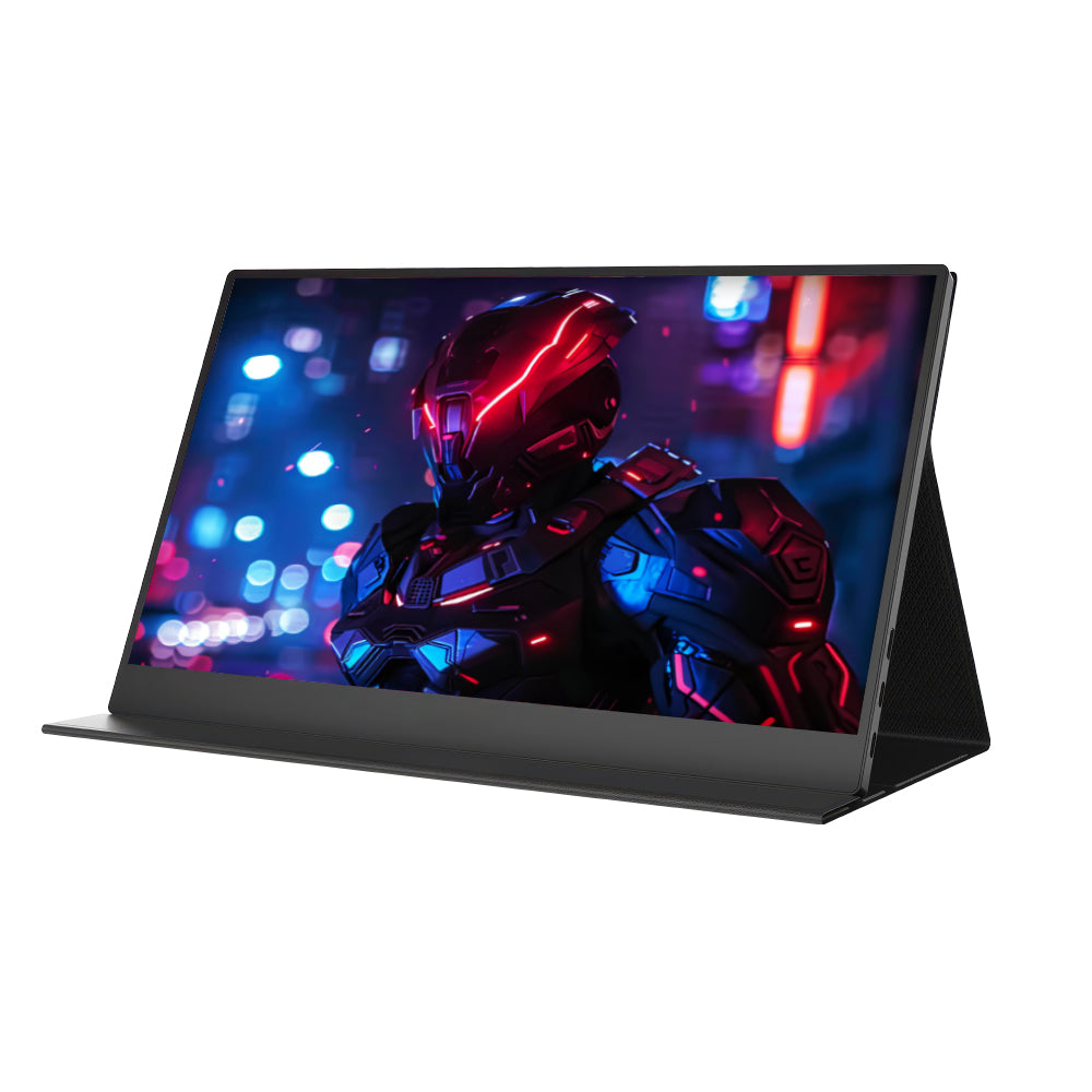 Portable Monitor 14inch FHD 1080P USB-C HDMI IPS Display with Magnetic Cover