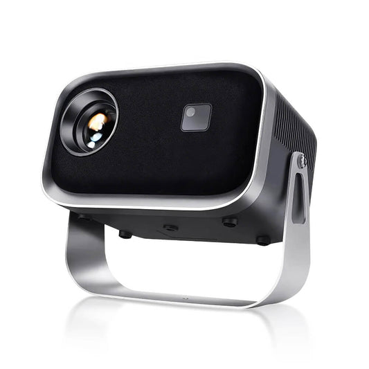 Mini Projector with Wi-Fi 6, Bluetooth 5.2, Auto Keystone, 4K Input Support