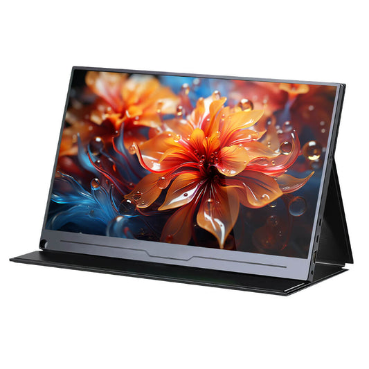 Portable Monitor 13.3inch FHD 1080P USB-C HDMI IPS Display with Built-in Speakers