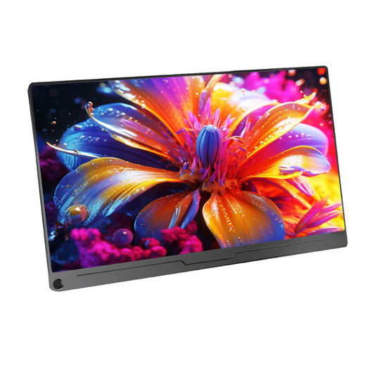 Portable Monitor 15.6inch FHD 1080P USB C HDMI IPS Computer Display w/Speakers