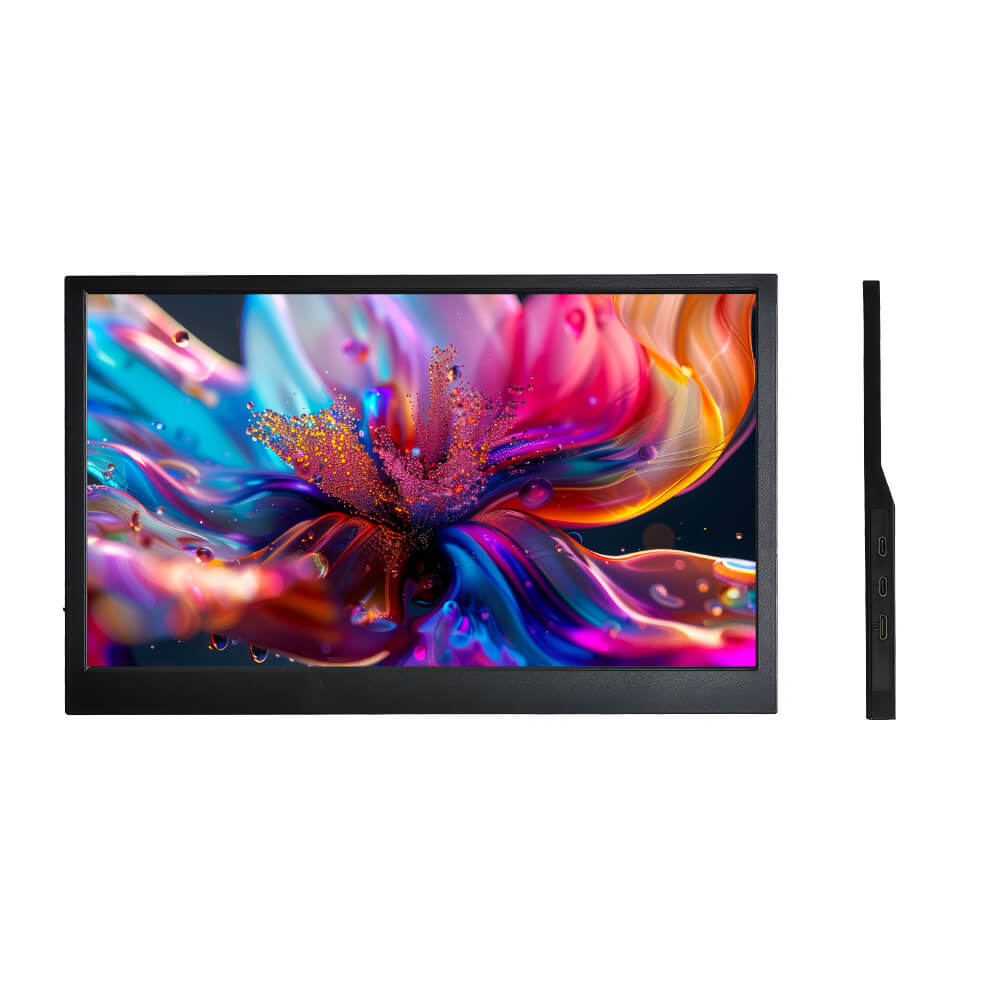 Portable Monitor 11.6 Inch HD 1366×768 LCD USB-C HDMI TFT Display with Built-in Speakers