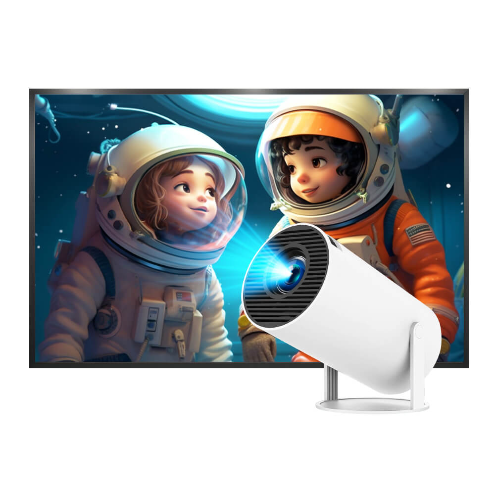 Mini Portable Projector 720P Native, 4K Supported, Wi-Fi 6 & BT 5.0, Auto Keystone